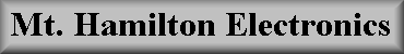 Mt Hamilton Electronics